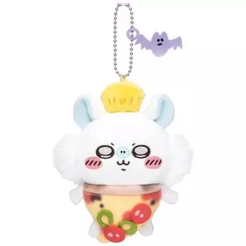Parker Chikawa Matching Pizza Mascot Plush Toy Momonga [Gray Service]