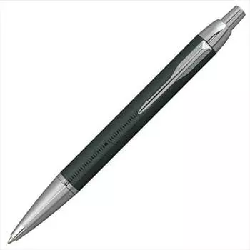 PARKER IM Premium Ballpoint Pen Metallic Stripe Collection Emerald Pearl CT 1906737 [Parker] чёрный