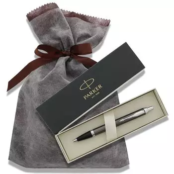 Parker IM Retractable Ballpoint Pen Premium Gift Boxed with Special Gift Wrapping Bag (Dark Espresso) - Quality,