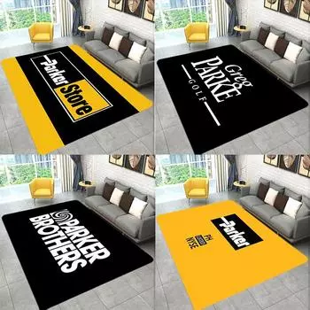 Паркер Напольный коврик Кухонный коврик Молитвенный коврик Пол Входная комната Коврик для стола Стол Домашний милый жилой коврик 100x150cm