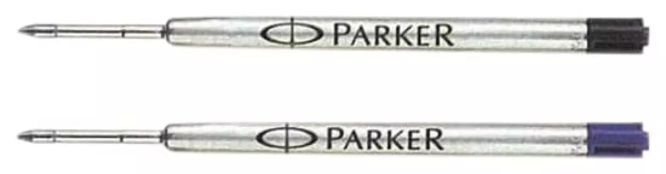 PARKER Standard Ballpoint Pen Refill B Bold Set of 3 Black Oil-Based чёрный