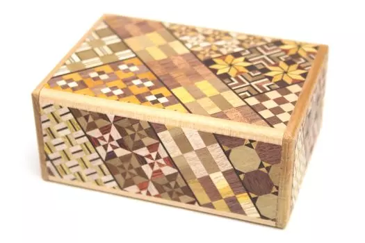 Паркет Хаконэ Японская головоломка 4 шага