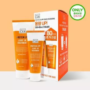Parkjun Beauty Lab LPP Protein Несмываемая лечебная маска для волос 200 мл + 80 мл (План раздачи подарков) Leave-in single item 200ml