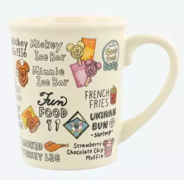 Парковая еда Токийского Диснейленда Сувенирные стаканы и кружки Эксклюзив для Токийского Диснейленда Плавающая копченая индейка (Микки-вафли, Булочки, Попкорн, Ноги,