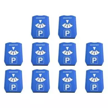 Парковочный диск Скребок для льда Счетчик для парковки Снегоочиститель Заметка о времени возврата Таймер Часы