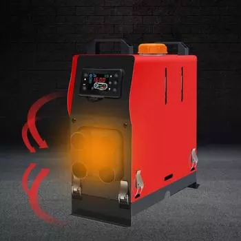 Парковочный подогреватель топлива 12 В 24 В, не требующий установки, универсальная машина, бытовой автомобильный грузовик, дизельный обогреватель, зимние практичные принадлежности 12V красный