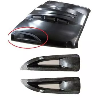 Парная боковая вентиляционная крышка на капоте в стиле Avenger для Jeep Wrangler JK 2007-2017