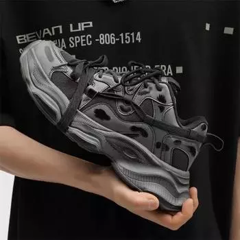 Парная обувь Мужская обувь Кроссовки Мужская теннисная обувь класса люкс Мужская повседневная обувь для тренировок Гонки Дышащие модные лоферы Кроссовки для бега для мужчин 39 чёрный