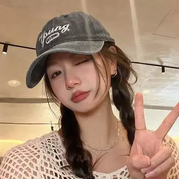 Парная уличная старинная английская вышивка мягкий верх стираный хлопок бейсболка детская универсальная ретро кепка мужская M54-58cm