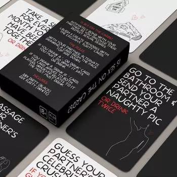 Парная вечеринка Игра Если у вас есть то, что я пью Что мне пить Игра Пьяная похоть Парная игра на выпивку Пасьянс 50pcs/box