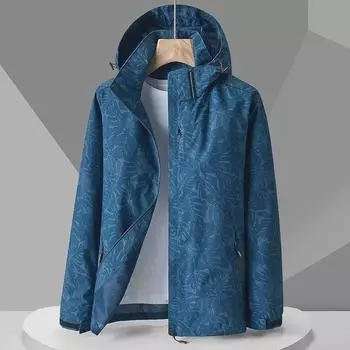 Парная ветровка камуфляжного цвета для мужчин и женщин на весну/осень - дышащая куртка для активного отдыха 4XL