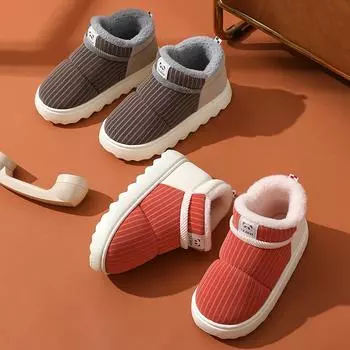 Парная водонепроницаемая хлопковая обувь для улицы 36-37 оранжевый