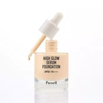 [Parnell] Тональная основа High Glow Serum (2 цвета) SPF 50+ ПА++++ 30мл 0.5 Fair Ivory