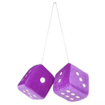 Парное авто зеркало заднего вида, подвеска, интерьерные украшения для украшения автомобиля, новогодняя модель кубиков для подарков на день рождения красный