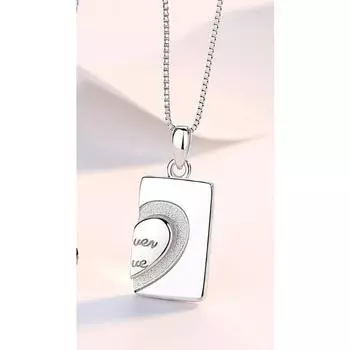 Парное ожерелье для мужчин и женщин, пара студентов, простой литературный кулон, цепочка на ключицу, ожерелье