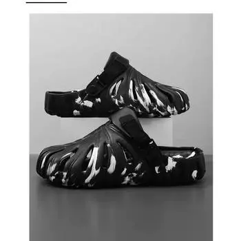 Парные индивидуальные тапочки Eva зимние тапочки для мужчин домашняя хлопковая обувь классическая модная повседневная молодежная новая поставка горячая 35-36