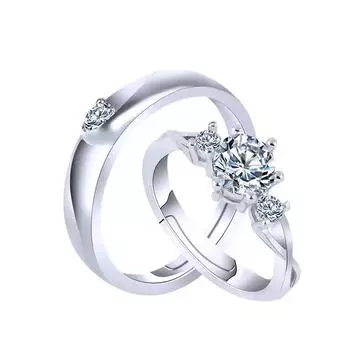 Парные кольца Fly Together, модные и простые, мужские и женские открытые кольца на заказ women