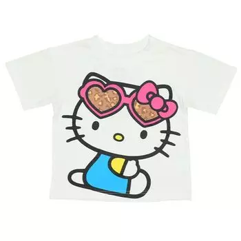 Парные солнцезащитные очки Sanrio для родителей и детей 9578K Одежда для малышей и детей, товары для мальчиков и девочек, 120 см, футболка Hello Kitty [BABYDOLL] для детей