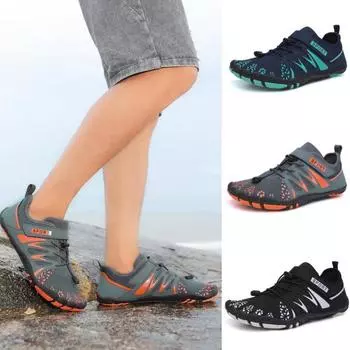 Парные туфли для рыбалки на открытом воздухе, плавания, забродной обуви, обуви для ручья, обуви с пятью пальцами, легкой, быстросохнущей, мужской и женской пляжной обуви 38