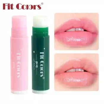 Парный бальзам для губ Изменение цвета в зависимости от температуры Помада Увлажняющий уход за губами Питательный увлажняющий бальзам для губ Оттенок Макияж Мужчины Женщины розовый
