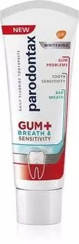 Parodontax Gum And Sens Whitening dentifrice blanchissant pour les dents TU прозрачный