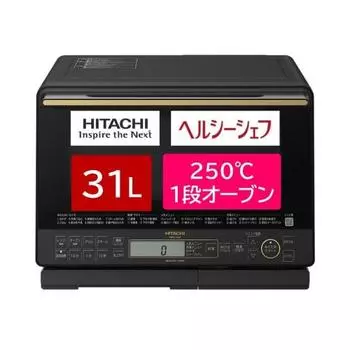 Паровая микроволновая печь Healthy Chef 31L Black Hitachi MRO-S8A-K