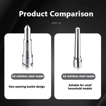 Паровая насадка для кофемашины, открывающаяся клипса из нержавеющей стали, сменная насадка для молочной пены, аксессуары для кофе