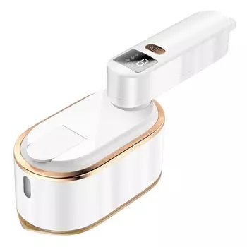 Паровая одежда Супер большой непрерывный впрыск пара Складки запускается через 9 Большая емкость 180 мл Цифровой объем пара Максимальный объем ручки Можно сложить