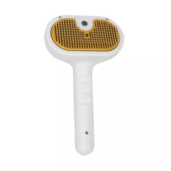 Паровая щетка для кошек 3 в 1, паровая щетка для удаления шерсти домашних животных, массажная расческа для ухода за домашними животными, длинной/короткой шерстью, собаками и кошками белый