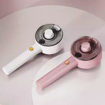 Паровая щетка для кошек, самоочищающаяся расческа для удаления шерсти, гребень для вычесывания шерсти, щетка для ухода за домашними животными, щетка для кошек, собак, кроликов белый