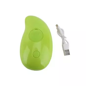 Паровая щетка для линяющей шерсти Перезаряжаемая щетка для груминга кошек с паром Легко держать для собак кошек зелёный