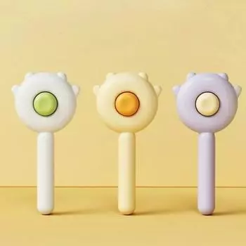 Паровая щетка Кошачьи принадлежности Уход за домашними животными Уход за домашними животными Аксессуары для кошек Уход за домашними животными Вещи для кошек Волшебная массажная расческа Собачья шерсть Главная Pet Grooming Supplie жёлтый