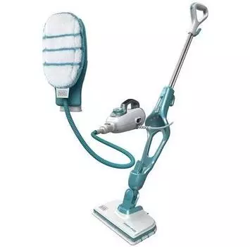 Паровая швабра Black&Decker с паровой перчаткой (FSMH1351SM-QS)