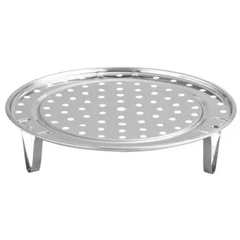 Паровая стойка со съемной ножкой, подставка для противня из нержавеющей стали, подставка для выпечки хлеба, кухонный инструмент 20cm / 7.9in
