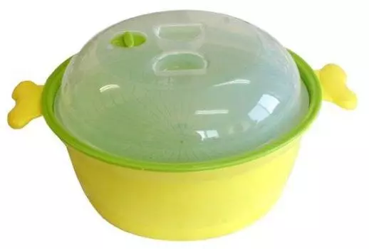 Пароварка для микроволновки Желтый (Жука) М-713-4