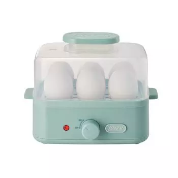 Пароварка для яиц Вареные регулируемые варки до 6 обедов симпатичные [Toffy] K-FS2 яйца, компактные, легкие, ровные, всмятку, вкрутую, яйца, коробка, ретро, K-FS2