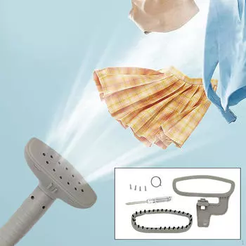 Паровое сопло, ручка отпаривателя для одежды, вращающиеся универсальные детали, железо, ткань, морщинка