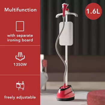 Паровой утюг для одежды с гладильной доской, многофункциональная телескопическая штанга, паровой утюг для одежды, стоящая машина для глажки одежды