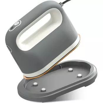 Паровой утюг Отпариватель для одежды с 4 новейшими функциями и 3 уровнями подачи пара на выбор Сухое глажение на вешалке Функция отжима Устраняет складки за 20 секунд