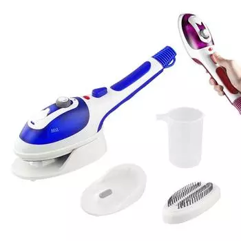 Паровой утюг, ручной отпариватель для одежды, электрический паровой утюг, высококачественный портативный дорожный отпариватель для одежды 110 В, США-220 В, ЕС us красный