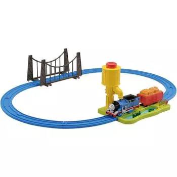 Паровозик Томас Plarail шипит! Thomas Set Подлинный оригинал из Японии