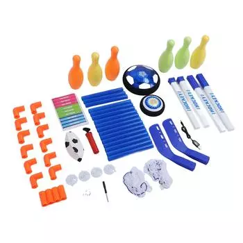 Парящий футбольный мяч для боулинга, набор игрушек 3 в 1, плавающий воздушный футбольный хоккейный мяч, игрушки для дома