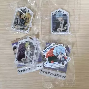 Партия) Акриловый брелок для ключей Marshal Kuras City Collaboration Gacha Rain Finlanth