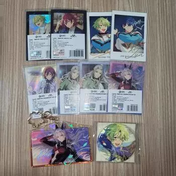 Партия) Анста Иден Нагишиеори Джунибара #4 Скаут Парашюты Эмма Брелок для ключей Средняя звезда