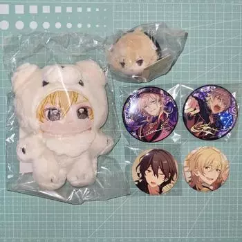 Партия) Анста Каору Гомнуи Медведь Нуи Мини Мочимасу Рэй Кан бейдж Чон Стар