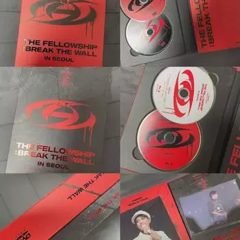 Партия) Ateez сломать стену в Сеуле Blu-ray DVD