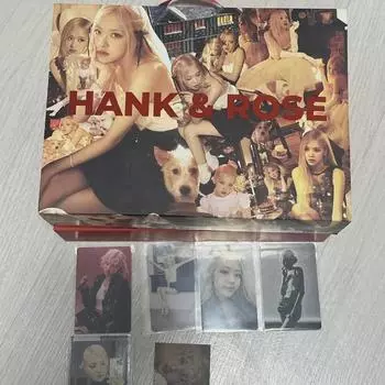 Партия) Blackpink Rose Поздравления на сезон Поздравления на сезон Popup Store Bone Pink Lp Poca