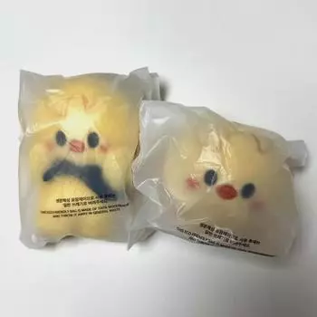 Партия) Брелок-магнит Straykids Felix Ski Ju Bubble + мяч-антистресс