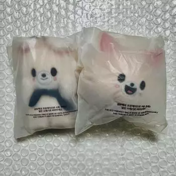 Партия) Брелок Stray Kids I&ski Ju Foxiney на магните + мячик-антистресс Foxynie