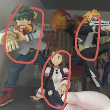 Партия фигурок My Hero Academia